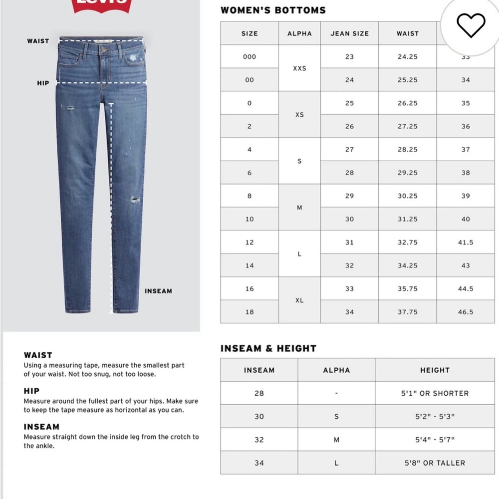 Levi's Light Blue Skinny Jeans - Women's Slim Fit - Picture 5 of 7